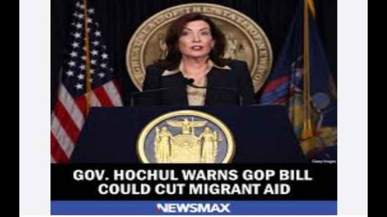 Hochul Warns GOP Bill Could Cut Migrant Aid