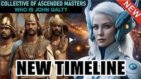 "Prepare Now: Event Incoming!" Great Wave of Light, Collective of Ascended Masters. WHO IS John Galt