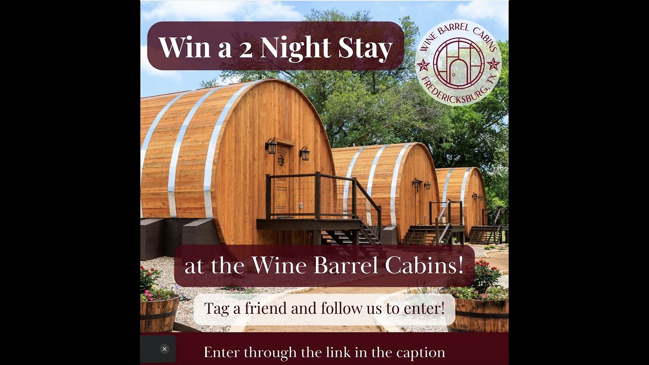 Join us for breakfast inside a Wine Barrel! It's Day 2 of our Texas Travel