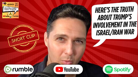 Here's the Truth about Trump's Involvement in the Israel/Iran War