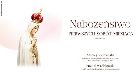 Nabożeństwo Pierwszych Sobót Miesiąca (04.09.2019)