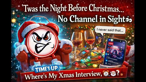 🎄 ’Twas the Night Before Christmas, No Channel in Sight, BOT Where’s is my Xmas Interview Invite?❄️