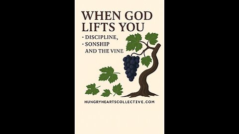 WHEN GOD LIFTS YOU UP: DISCIPLINE, SONSHIP, AND THE VINE OF LIFE