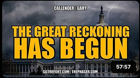 THE GREAT RECKONING HAS BEGUN -- CALLENDER | GARY