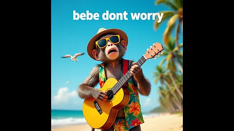 Rasta monkey singing Bob Marley song. #rastamonkey #animalscommedy