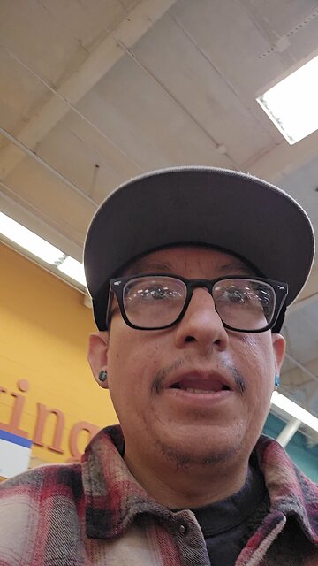 at the grocery store