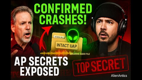 Dr. Eric Davis Reveals Intact UFO Retrieval Records—Congress Demands Answers! 😱