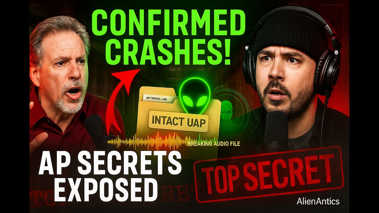 Dr. Eric Davis Reveals Intact UFO Retrieval RecordsāCongress Demands Answers! š±