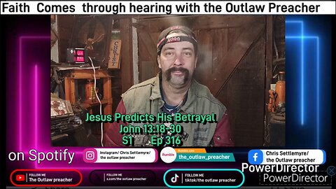 Jesus Predicts His Betrayal John 13:18-30 S1 Ep 316