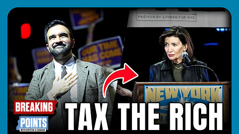 TAX THE RICH: Kathy Hochul HECKLED At Fiery Zohran Rally
