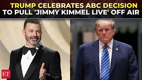 'Great News for America' | Disney's ABC pulls 'Jimmy Kimmel Live' off air, Trump praises, do it NBC!