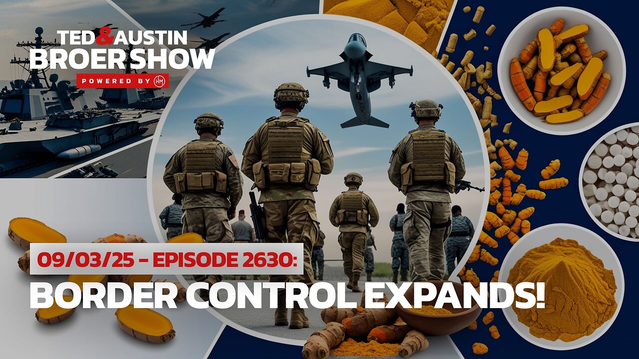 09/03/25 Pentagon Deploys 600 Military Lawyers While Turmeric Prevents Diabetes!