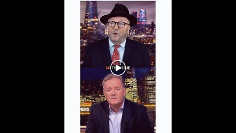 George Galloway w/ Piers Morgan ~ Robert Maxwell and Mossad