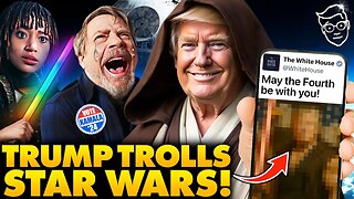 Trump White House TROLLS Woke Disney Star Wars With INSANE ‘May The 4th’ Image, Mark Hamill MELTDOWN
