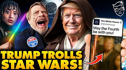 Trump White House TROLLS Woke Disney Star Wars With INSANE ‘May The 4th’ Image, Mark Hamill MELTDOWN