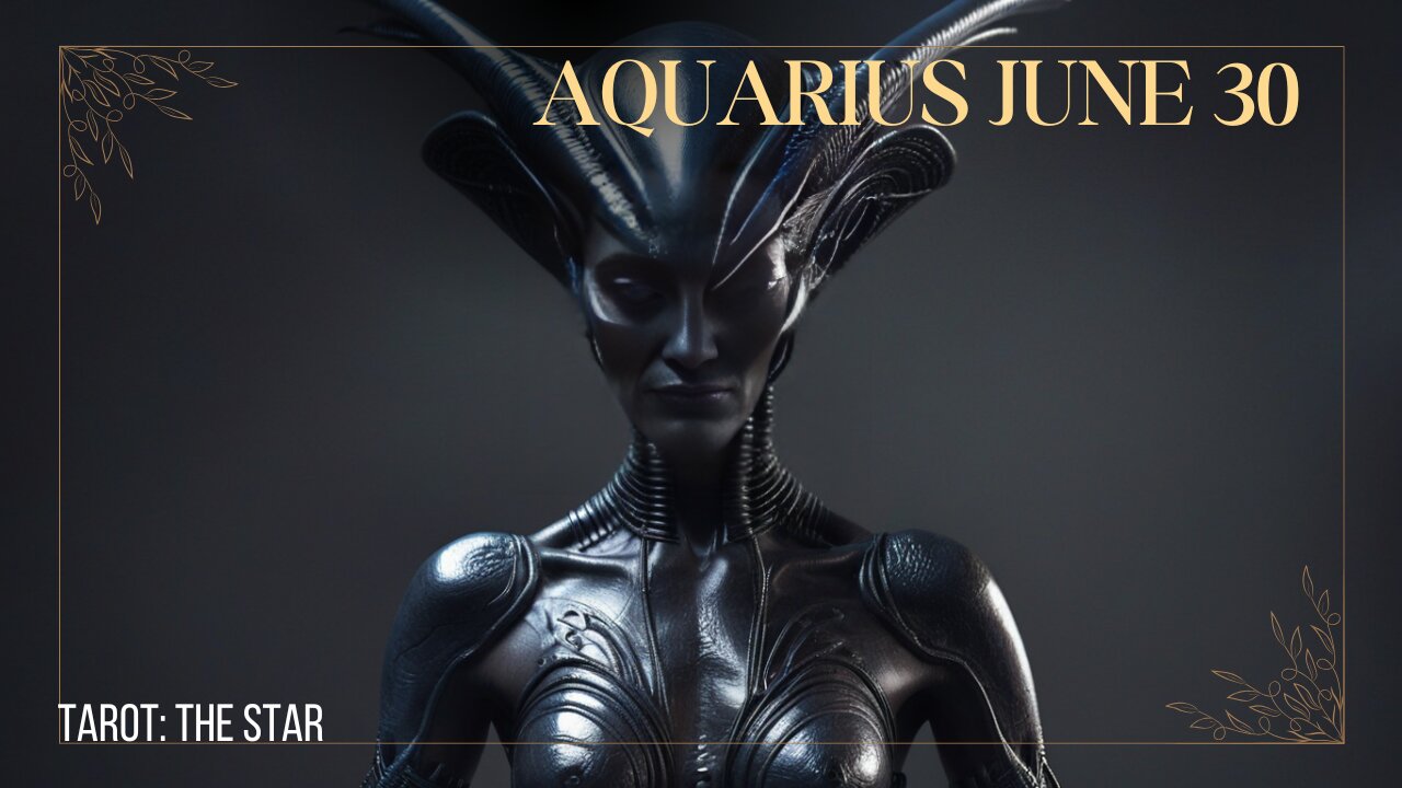 AQUAARIUS JUNE 30 TAROT The Star
