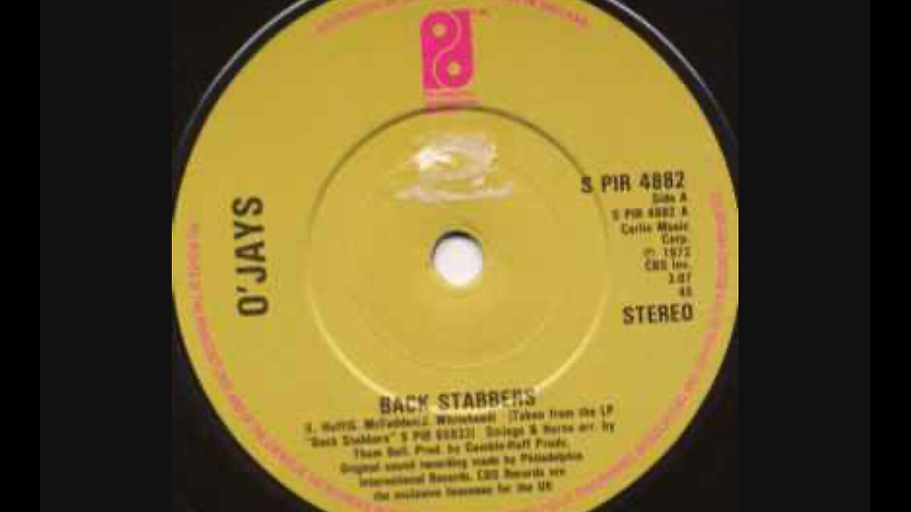 The O'Jays - Back Stabbers