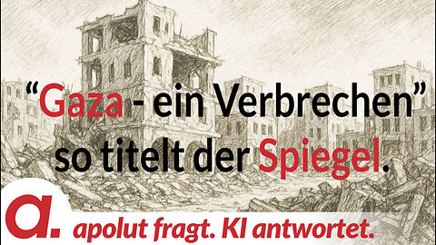 apolut fragt. KI antwortet: Gaza – ein Verbrechen. So titelt der SPIEGEL.
