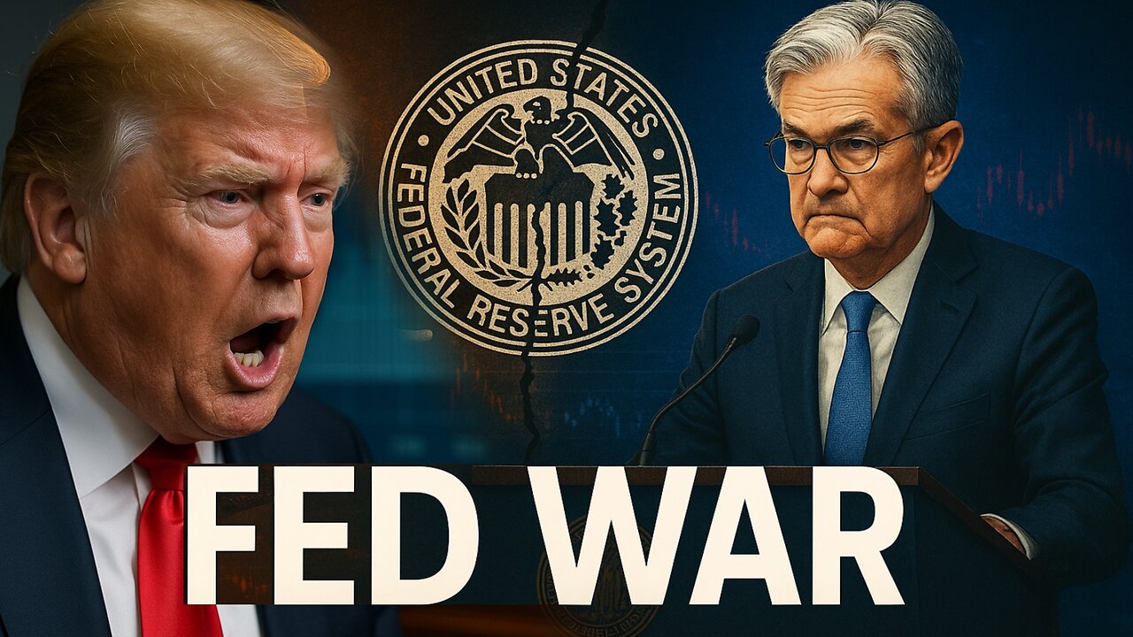 Trump vs Powell: The Battle for the Fed Has Begun