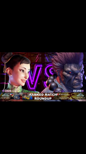 Kuya Kalbo SF6 Ranked Match Roundup. Chun Li Master Rank [Hori Fight Stick]