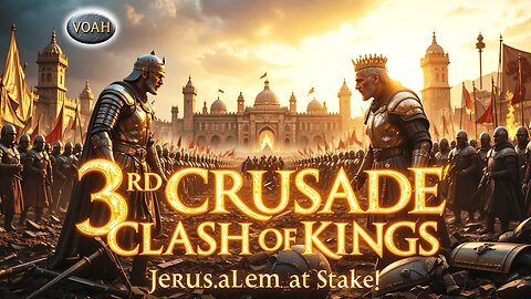 🛡️ Third Crusade: Richard the Lionheart vs Saladin | Full Timeline & Epic Battles of History