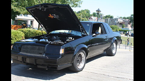 Buick Regal "grand national" 1987” Quarter Mile Drag Racing and Burnouts