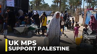 UK MPs urge recognition of Palestine, criticise Gaza displacement plan