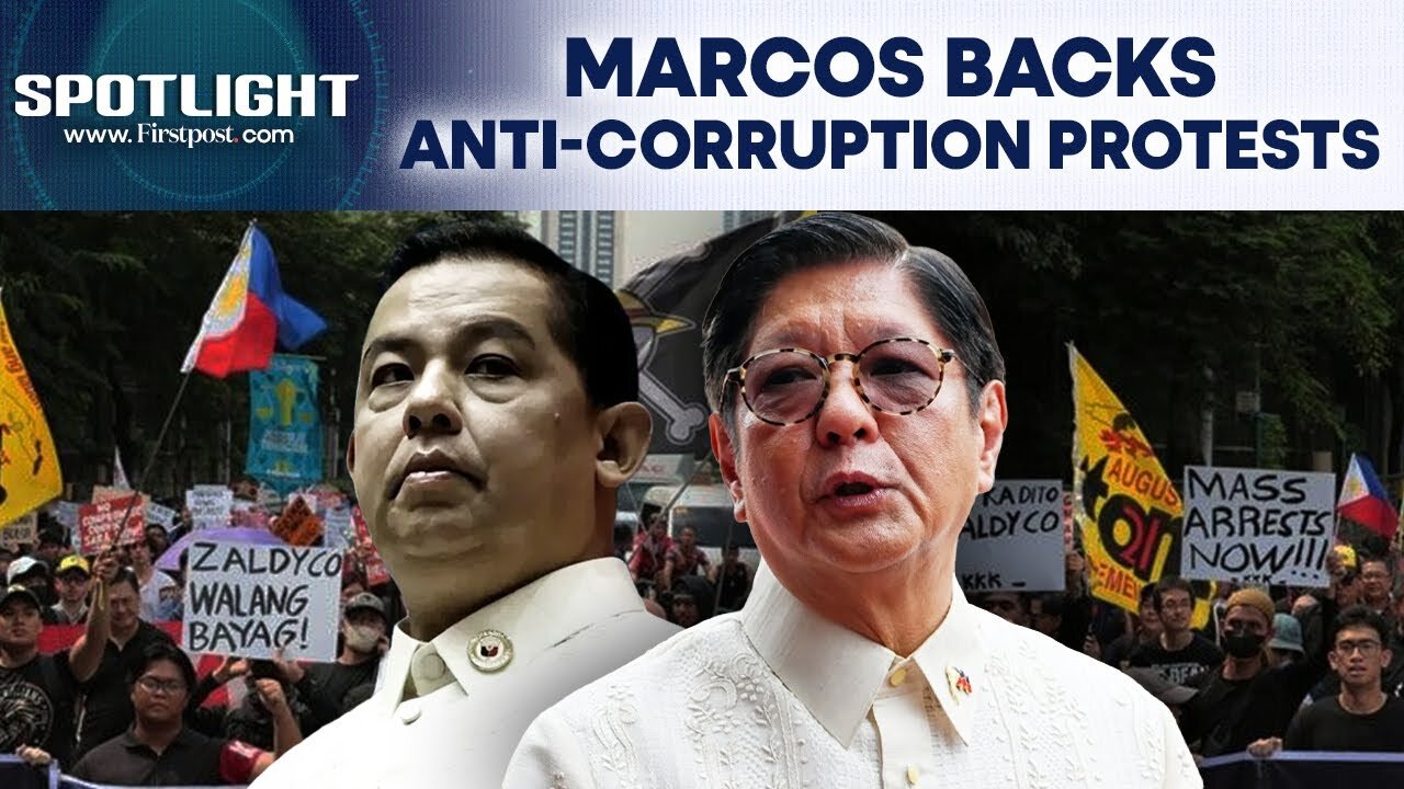 Philippines: Marcos Backs Protests Against Corruption in Flood Control Projects | Spotlight |N18G
