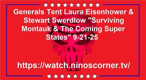 GTent Laura Eisenhower & Stewart Swerdlow "Coming Super States" 9-21-25