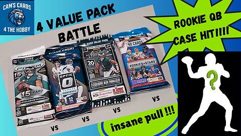 4 Value Pack Battle Insane Rookie QB Case Hit !!!