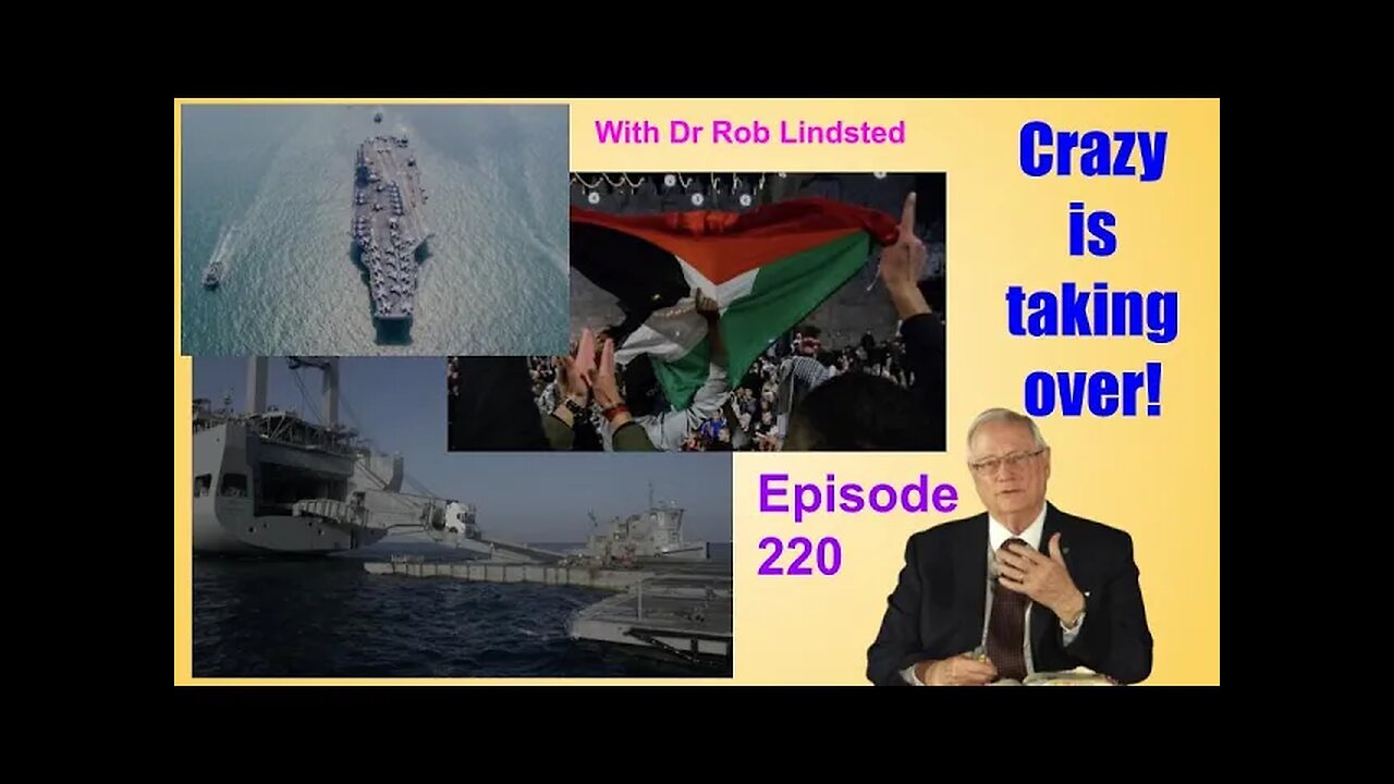 Episode 220 The World VS. Israel with Dr Rob Lindsted