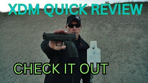 Is the Springfield XDM 9mm Good To Go 5min Review