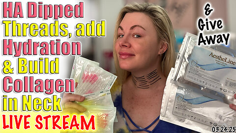 Live HA Dipped Threads Add Hydration and Build Collagen! AceCosm, giveaway and Code Jessica10 Saves