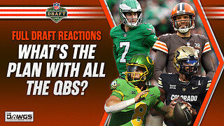 FULL Draft Reactions + QB Debate and Diontae Johnson?!