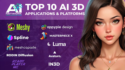 Top 10 AI 3D Model Generators of 2025 🔥 | Best AI Avatar Tools & Platforms for Games, XR & Metaverse