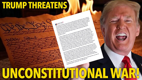 Trump DECLARES Unconstitutional WAR on AMERICA! | The Tony Michaels Podcast #926