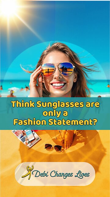 𝗧𝗵𝗶𝗻𝗸 𝘀𝘂𝗻𝗴𝗹𝗮𝘀𝘀𝗲𝘀 𝗮𝗿𝗲 𝗼𝗻𝗹𝘆 𝗮 𝗳𝗮𝘀𝗵𝗶𝗼𝗻 𝘀𝘁𝗮𝘁𝗲𝗺𝗲𝗻𝘁? 😎𝙏𝙝𝙞𝙣𝙠 𝙖𝙜𝙖𝙞𝙣!