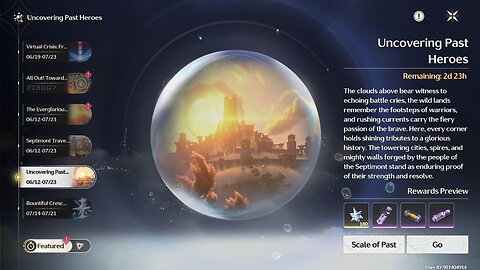 Uncovering Past Heroes Event - Wuthering Waves - Version 2.4