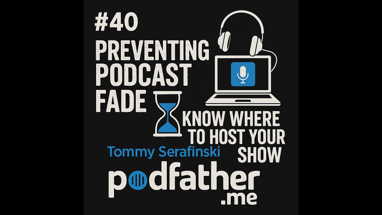 #40 Preventing Podcast Fade & Know where to Host Your Show - Tommy Serafinski