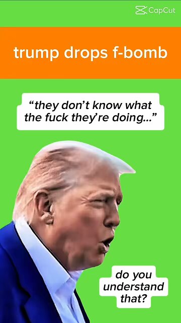 President Trump as had enough