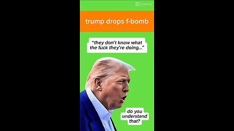 President Trump as had enough