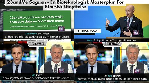23andMe Sagaen - En Bioteknologisk Masterplan For Kinesisk Utnyttelse - Tesla Swatting