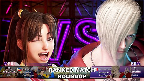 Kuya Kalbo SF6 Ranked Match Roundup. Mai Diamond Rank [Hori Fight Stick]