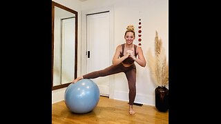 Labor Day Holiday Stability Ball Interval Workout | 25 Minutes