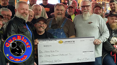 Ruger / Lipsey's "Jeff Quinn GP100" Donation to Bikers Who Care