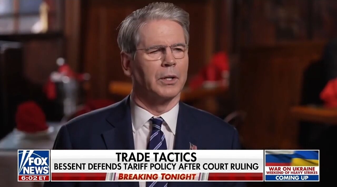 Treasury Secretary: We Think We'll Win At SCOTUS On Tariffs