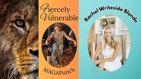 First guest on Fiercely Vulnerable Rachel Writeside Blonde 11/26/2024