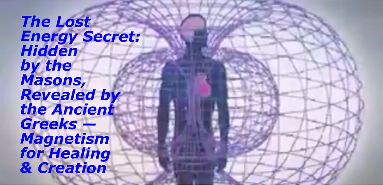 The Lost Energy Secret: Magnetism for Healing & Creation!