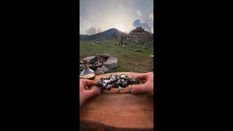 Drunken ossobuco 🔥🥩⚔️ •Cooked Over Firewood | Medieval Style Outdoor Cooking