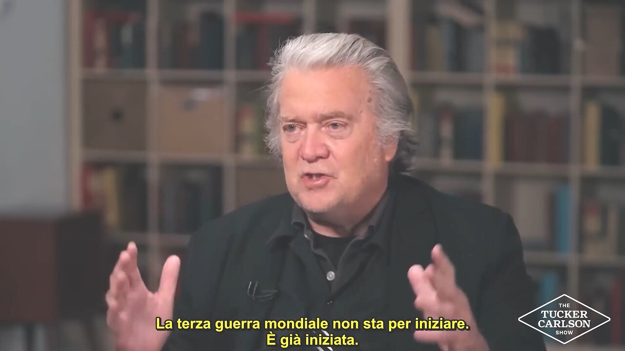 Tucker Carlson e Steve Bannon sugli sviluppi del conflitto Israele-Iran